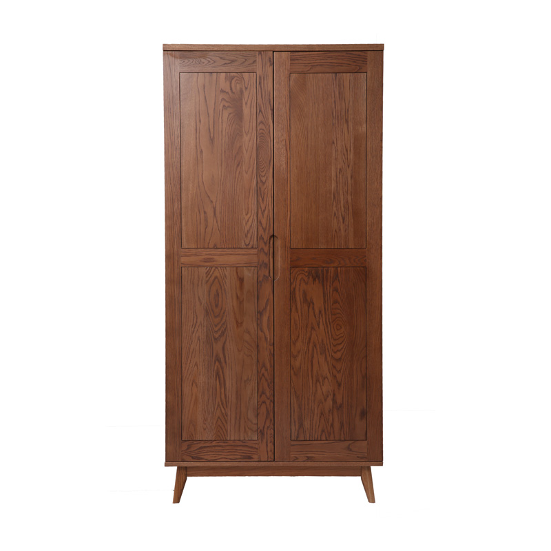 Armoire Deux Portes Gamme Chêne Foncé